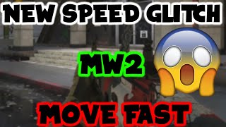 NEW SPEED GLITCH IN MW2! THIS IS A GAME BREAKING GLITCH!