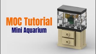 How to build Mini Aquarium - Tutorial Lego MOC