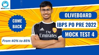 IBPS PO 2022 MOCK TEST 3 | OLIVEBOARD #livemocktest  #ibpspoprelims #ibpspo