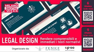 Legal Design: come rendere fruibili e comprensibili i testi normativi