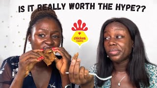 MUKBANG🍱| What we order from CHICKEN REPUBLIC | Story time: I couldn’t pay for my order😂