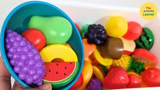 FRUIT SALAD | Learn Fruits | Fun Activity For Toddlers | Sensory