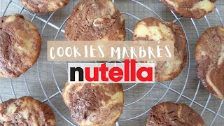 INÉDIT ! Cookies marbrés au Nutella - Léa cooking