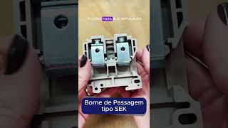 Borne Passagem SEK Bege SIBRATEC | 47ELÉTRICA