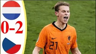 Netherlands vs Czech Republic 0-2 All Extended Highlights & Goals - 2021