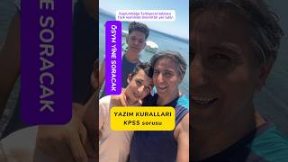 ÖSYM‘nin favori yazım kuralları soru tipi KPSS çıkma soru