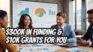 $300K in Business Capital Funding for Entrepreneurs + Two $10,000 Grants for Women