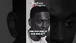 Young Dolph speaks on social media #LL🐬#youngdolph #hustlesmarter #motivation #FearLessAndProgress