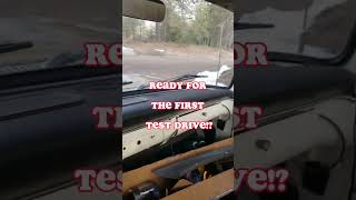 1966 Ford F100 Ranger Fummins Cummins 12V Swap  - FIRST TEST DRIVE - Grumpy Pug - Day 52! score 100%