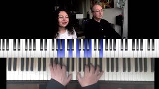 Beautiful Love - cover by Olga Kolotygin (voice) and Yuri Kuznetsoff (piano)