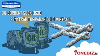 Jual Kimberly Clark Oil Sorbent Sock OS30, Distributor Kimberly Clark Oil Sorbent Sock OS30