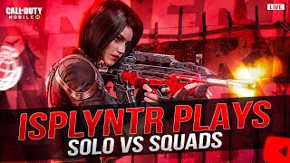 LEGENDARY SOLO VS SQUADS - COD MOBILE LIVE