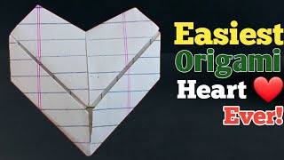 Origami Heart (Folding Instructions) - How To Make a Paper Heart