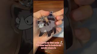 Song: “Shop” by Toby Fox #etsy #acryliccharm #sticker #smallbusiness #orders #animals #raccoon #goat