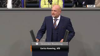 Bundestag: Enrico Kömning (AFD) im Deutschen Bundestag 16  12  2020