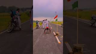 बंदे मातरम ✓🇮🇳🇮🇳🇮🇳 || #deshbhakti 🇮🇳 || fitness power #15august #viralshort