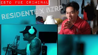 Chico ASIATICO REACCION | BIZARRAP Music Session #49 : RESIDENTE | CRIMINAL!!🔪