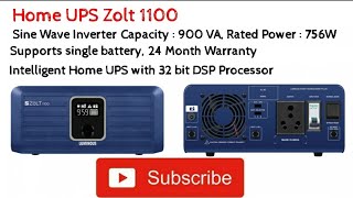 LUMINOUS UPS 1100 ZOLT +, #ZOLT #ZELIO #LCDDISPLAY #LUMINOUS #HOME UPS #INVERTER #UPSBHAI#BEST UPS