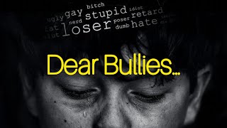 Dear Bullies...|| Spoken Word Poetry - Jad's spoken words [FREE AUDIO].