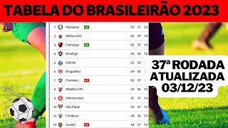 CLASSIFICAÇÃO DO BRASILEIRÃO 2023 - TABELA DO  BRASILEIRÃO 2023 DE HOJE