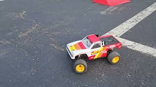 Losi Mini JRXT Parking Lot Bash!