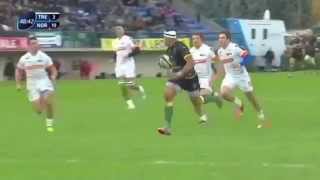 Great Try from Northampton against Treviso