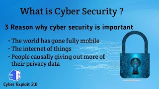 What is Cyber Security? || why cyber security is important than ever