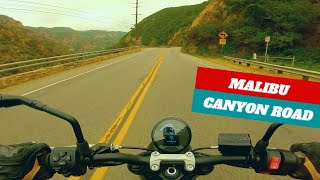 Malibu Canyon Road to PCH | TRIUMPH TRIDENT 660