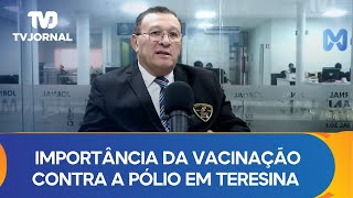 Governador do Rotary International destaca importância da vacinação contra a pólio em Teresina