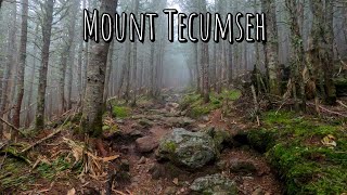 Mount Tecumseh via Waterville Valley Ski Trailhead!  White Mountains New Hampshire!