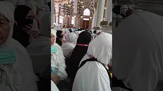 Shalat di mesjid nabawi madinah