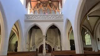 Furioses Ende der Toccata und Fuge in D-moll von Johann Sebastian Bach in der Kirche von Kelheim.