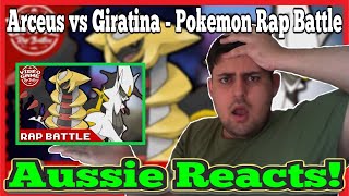 AUSSIE REACTS! Arceus vs Giratina Pokémon Rap Battle #pokemon #pokemonrapbattle #videogamerapbattles