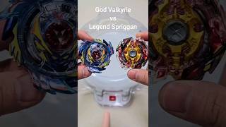 God Valkyrie vs Legend Spriggan -Beyblade burst god #shorts