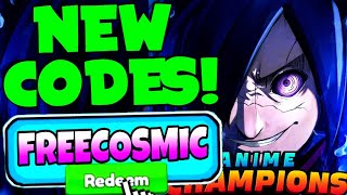 *NOVOS CÓDIGOS* TODOS OS NOVOS CÓDIGOS FUNCIONANDO NO UPDATE 19 ANIME CHAMPIONS 2024! UPDATE CÓDIGOS