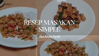 ANAK KOST WAJIB COBAIN || RESEP SIMPLE BUAT SARAPAN