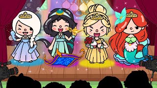 Ugly Girl Become Disney Princess | Toca Life Story | Toca Boca