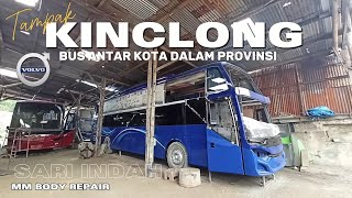 BUS SARI INDAH TAMPAK KINCLONG | MM BODY REPAIR MALANG