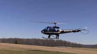 Enstrom 480b startup and hover