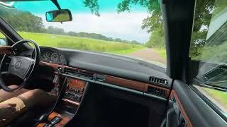 Driving the 1987 Mercedes-Benz W126 500 SE - Oldenzaal Classics