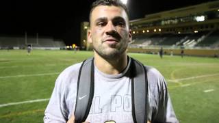 Kori Garcia - Cal Poly Vs. Montana Post-game Interview 10/25/2014