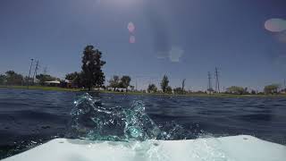 HobbyKing Swamp Dawg airBoat with my GoPro Hero4 mounted