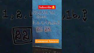 #find #numberseries #braintest #iqtest #iq #shorts