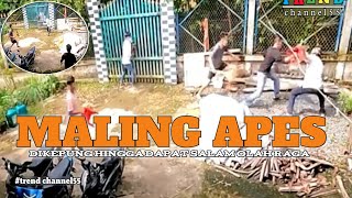 MALING MOTOR DIJEBAK WARGA ‼️ pelaku kepergok saat sedang mengutak ngatik motor korbannya