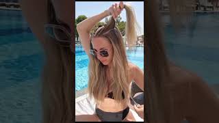 👙 Idée COIFFURE PRATIQUE pour l'été 👙 #hairstyle #cheveux #hairtutorial #hairinspo #braids #hairtok