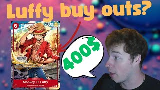 Championship Luffy BUYOUTS || Market watch || One Piece TCG