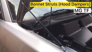 MG TF | Bonnet Struts (Hood Dampers) Kit