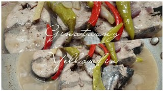 HOW TO COOK GINATAANG YELLOWFIN | MY VERSION | #fish  @cookingina7