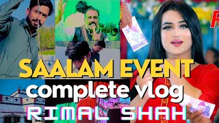 SAALAM Event complete Vlog|Ajmal Lights Official |Team Ajmal|Rimal Shah at Event