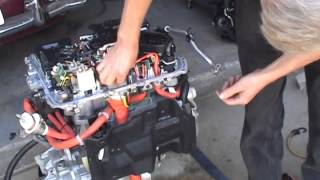 Nissan Leaf Motor Unit Disassembly